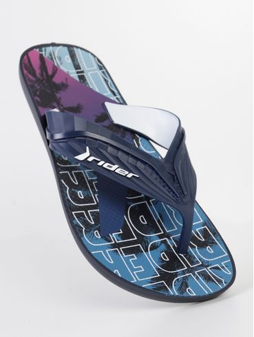 Chinelo Rider Masculino AZUL/BRANCO/ROSA