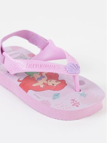 Chinelo Disney Infantil Para Bebê Menina - LILAS