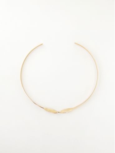 Colar Choker Aro Torcido DOURADO