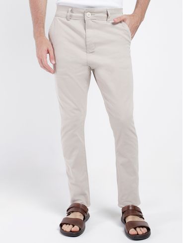 Calça Sport Sarja Masculina AREIA