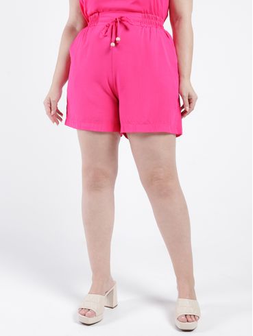 Short Plus Size Feminino ROSA