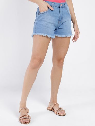 Short Jeans Feminino AZUL