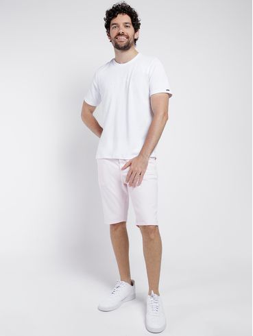 Bermuda Sarja Elétron Masculina ROSA