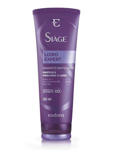 Shampoo Loiro Expert Eudora Siàge UNICO