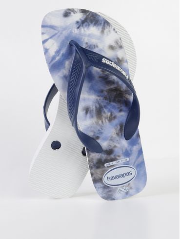 Chinelo Havaianas Surf Masculino BRANCO/MARINHO