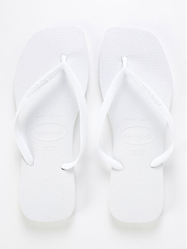 Chinelo Havaianas Slim Square Feminino BRANCO