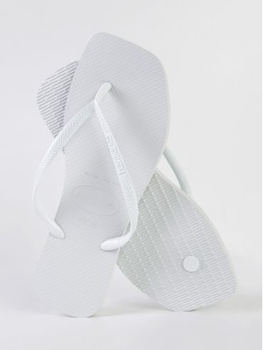 Chinelo Havaianas Slim Square Feminino BRANCO