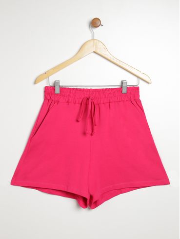 Short Moletinho Plus Size Feminino PINK