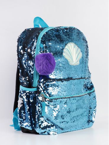 Mochila AZUL/PRATA