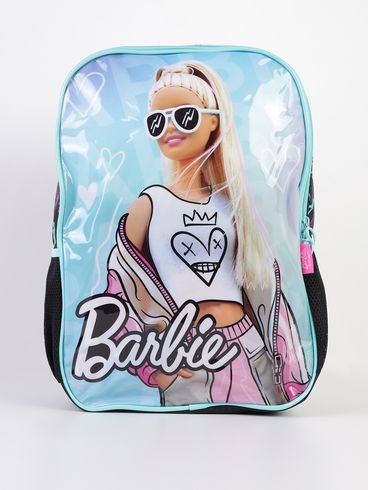 Mochila Escolar Barbie Infantil - VERDE