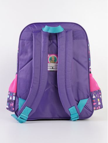 Mochila Escolar Barbie Infantil - ROXO