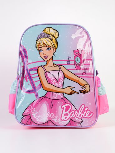 Mochila Escolar Barbie Infantil - ROSA