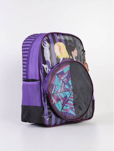 Mochila Escolar Wandinha Infantil - ROXO