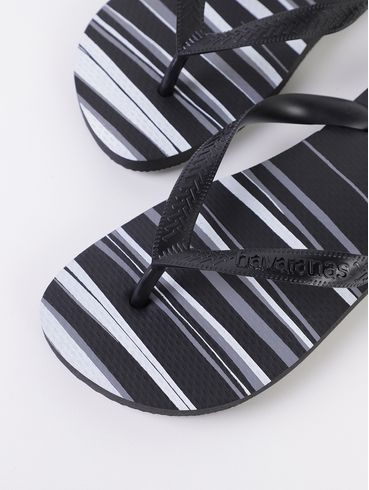 Chinelo Havaianas Top Masculino PRETO/BRANCO