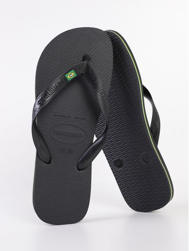 Chinelo Havaianas Brasil Masculino PRETO