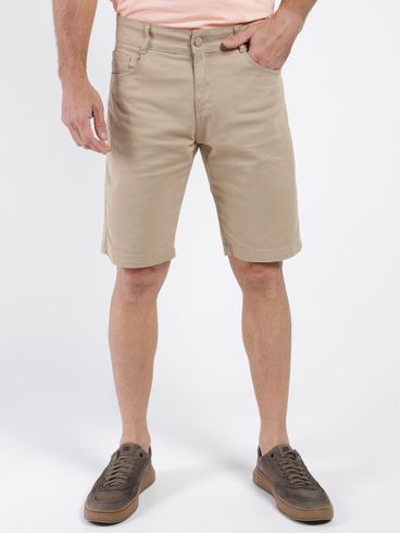 Bermuda Sarja Bivik Masculina CAQUI