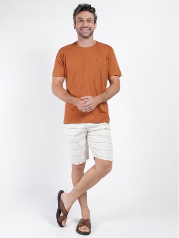 Bermuda Sarja Gangster Masculina AREIA