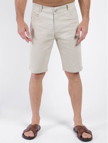 Bermuda Sarja Bivik Masculina AREIA