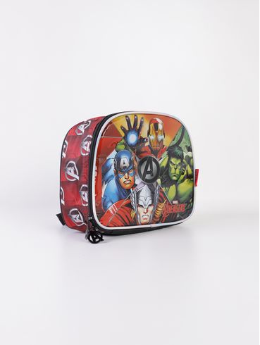 Lancheira Avengers Infantil - PRETO