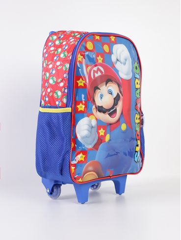 Mochila Escolar Super Mario VERMELHO