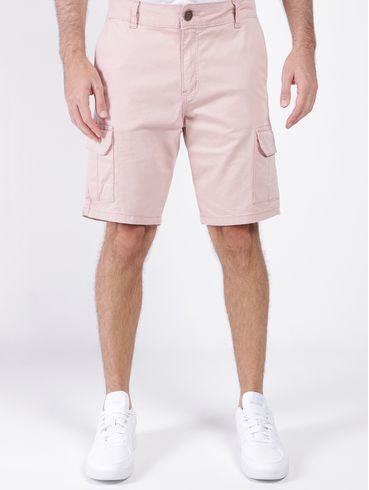 Bermuda Sarja Masculina ROSA