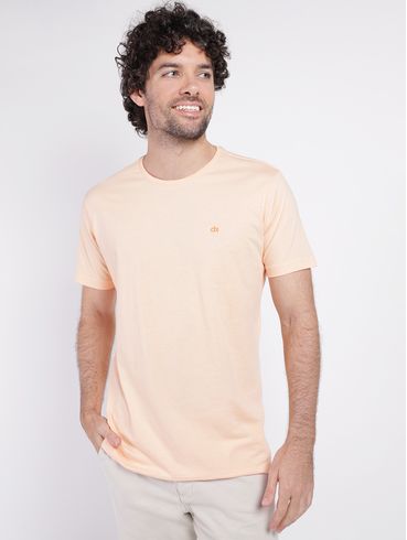 Camiseta Manga Curta Dixie Masculina LARANJA