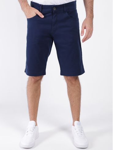 Bermuda Sarja Bivik Masculina MARINHO
