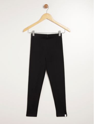 Calça Molecotton Juvenil Para Menina - PRETO