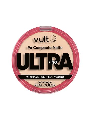 Pó Compacto Facial Ultra Fino Vult V400 UNICO