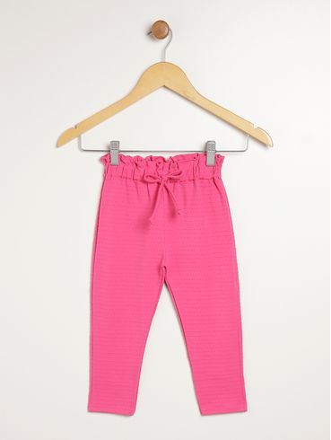 Calça Legging Infantil Para Menina - PINK