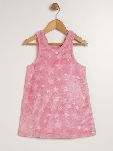 Vestido Infantil Para Menina - ROSA