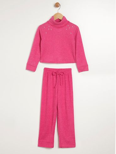 Conjunto Infantil Para Menina - ROSA