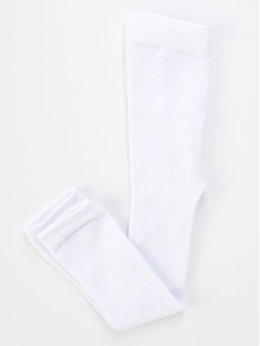 Calça Legging Infantil Para Menina - BRANCO