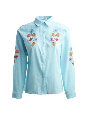 Camisa Feminina AZUL