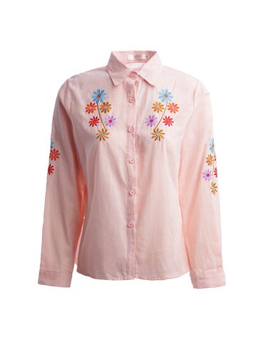 Camisa Feminina ROSA CLARO