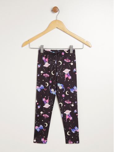 Calça Infantil Para Menina - PRETO