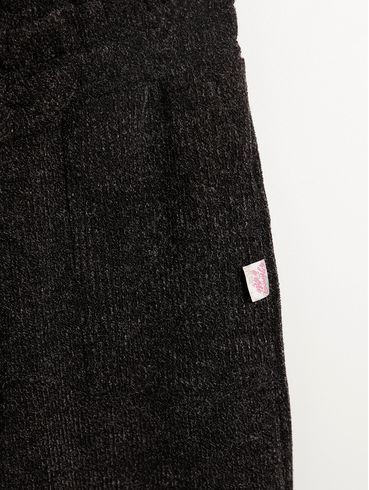 Calça de Tricot Clochard Infantil Para Menina - PRETO