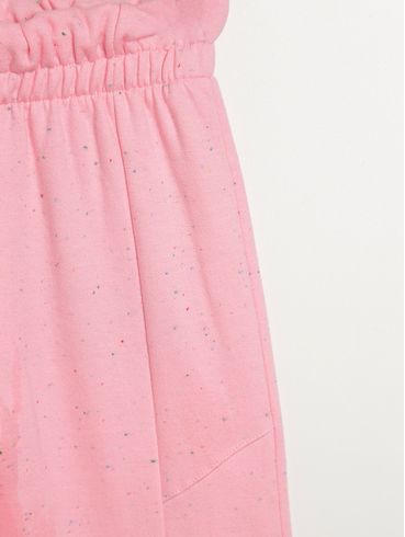 Calça Wide Leg Infantil Para Menina - ROSA