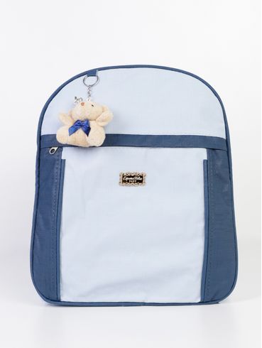 Mochila Maternidade Infantil Para Bebê - AZUL CLARO