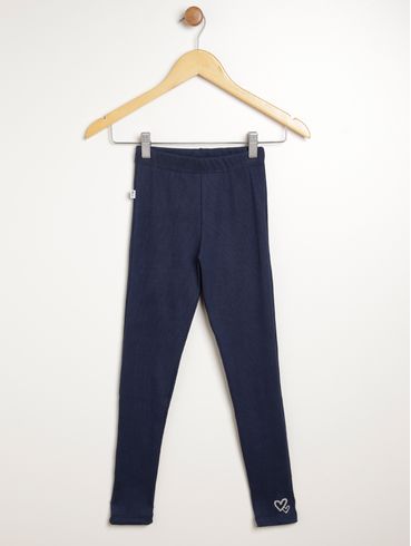 Calça Legging Juvenil Para Menina - MARINHO