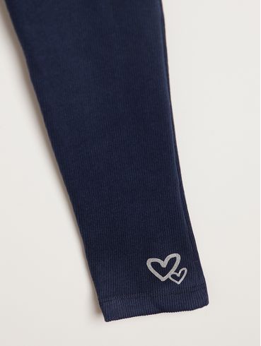 Calça Legging Juvenil Para Menina - MARINHO