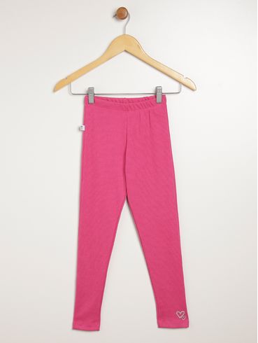 Calça Legging Juvenil Para Menina - PINK