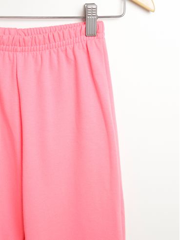 Calça Moletinho Juvenil Para Menina - ROSA