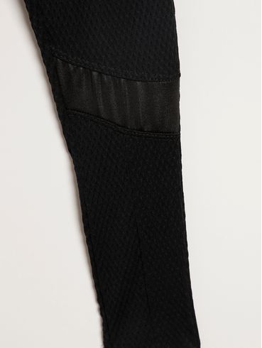 Calça Legging Infantil Para Menina - PRETO