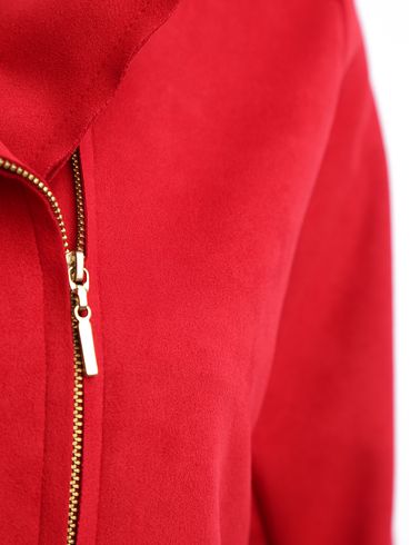 Jaqueta Suede Autentique Feminina VERMELHO