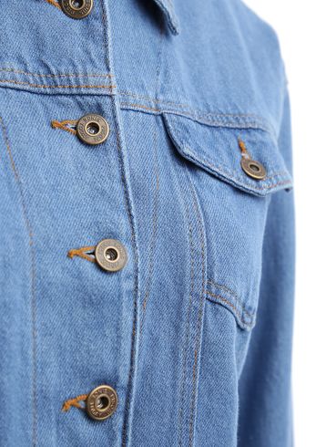 Jaqueta Jeans Pisom Feminina AZUL
