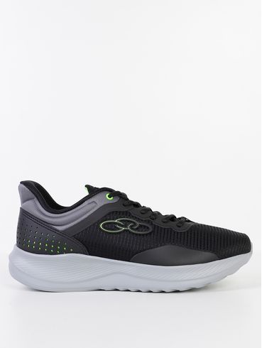 Tênis Esportivo Zex Olympikus Masculino PRETO/CINZA