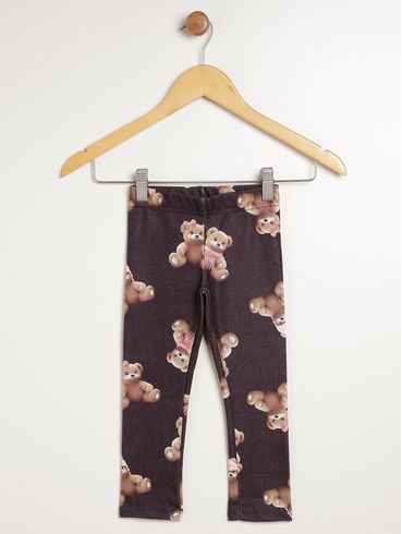 Calça Infantil Para Menina - PRETO