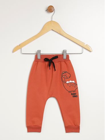 Calça Infantil Para Bebê- TELHA