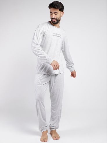 Pijama Longo Masculino MESCLA